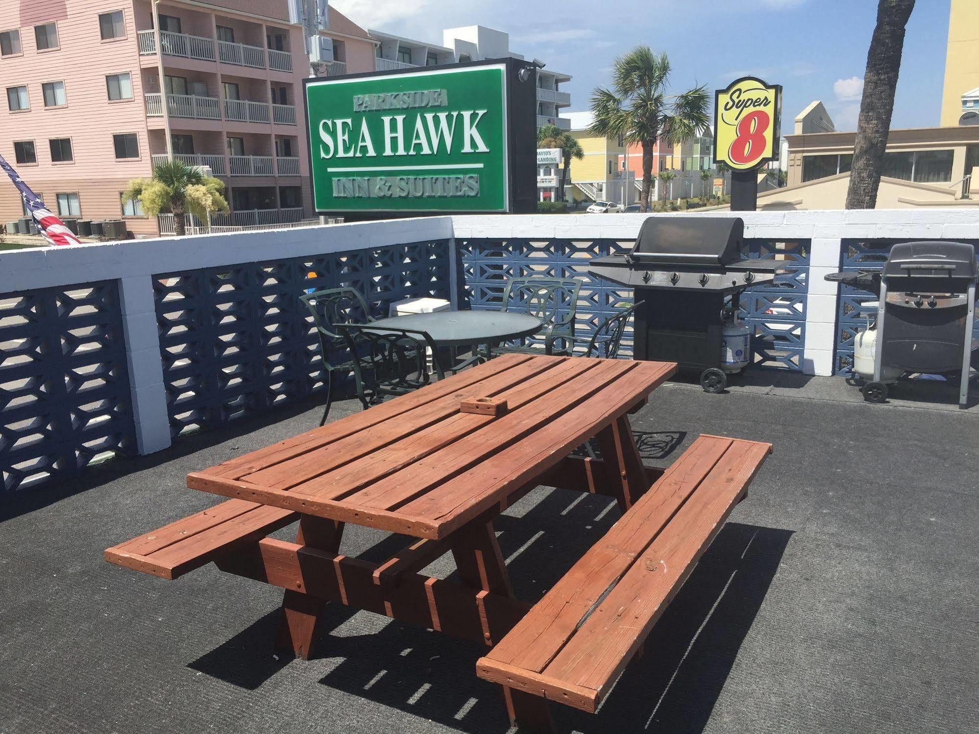 Sea Hawk Oceanfront Motel Myrtle Beach Zewnętrze zdjęcie