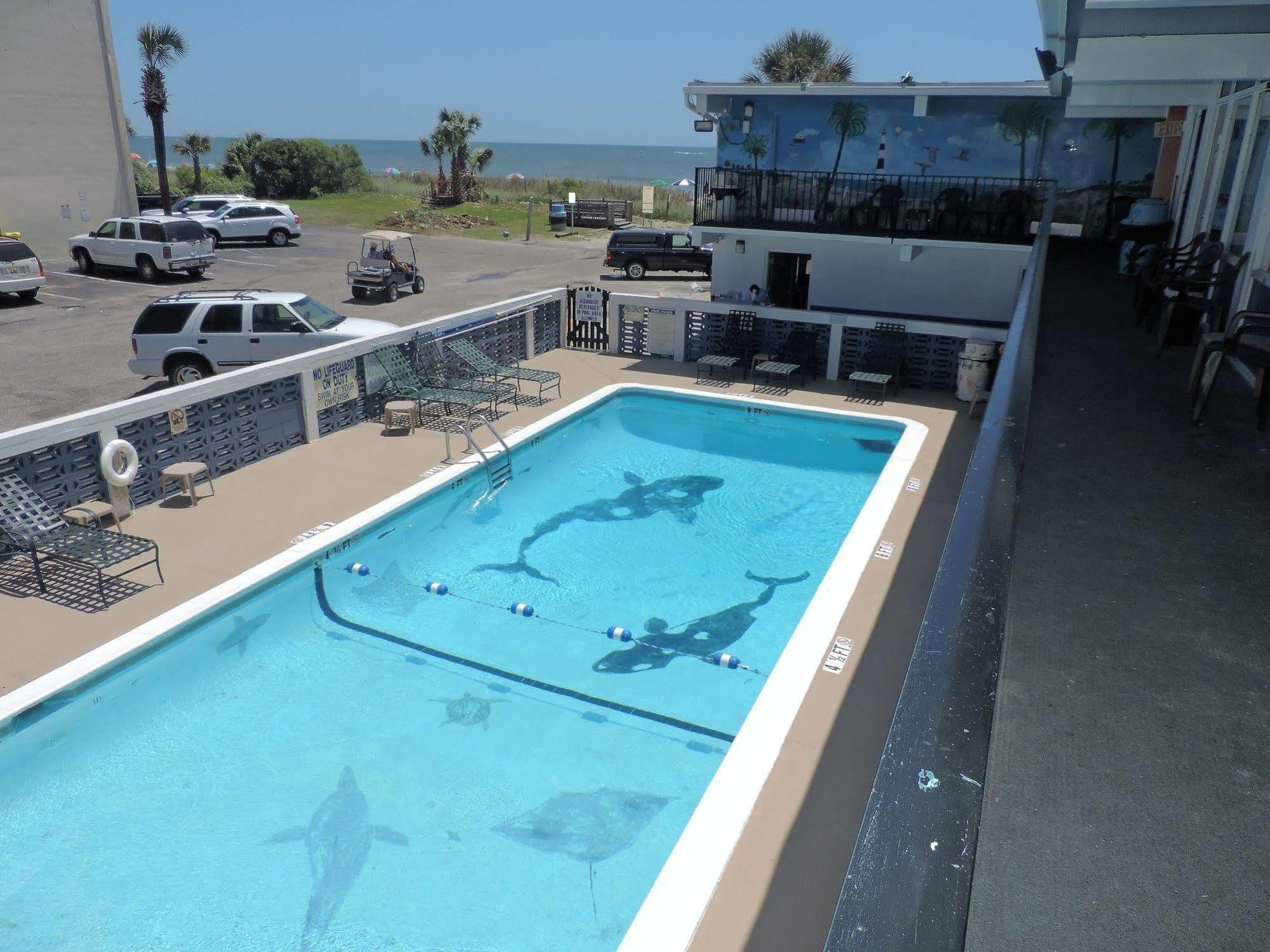Sea Hawk Oceanfront Motel Myrtle Beach Zewnętrze zdjęcie