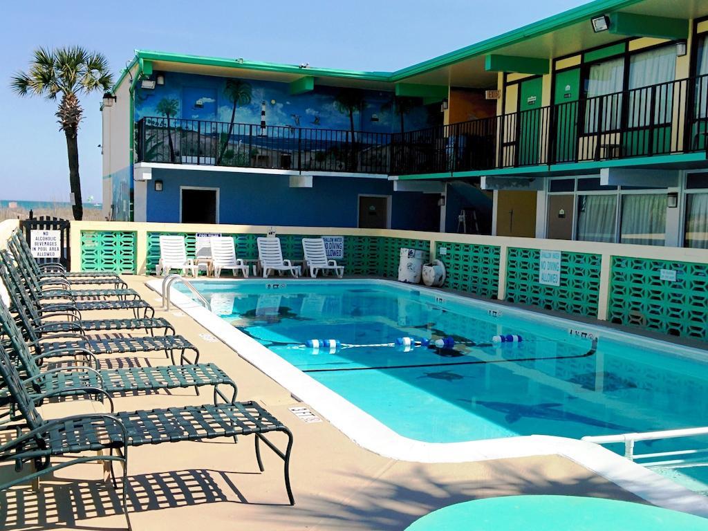 Sea Hawk Oceanfront Motel Myrtle Beach Zewnętrze zdjęcie